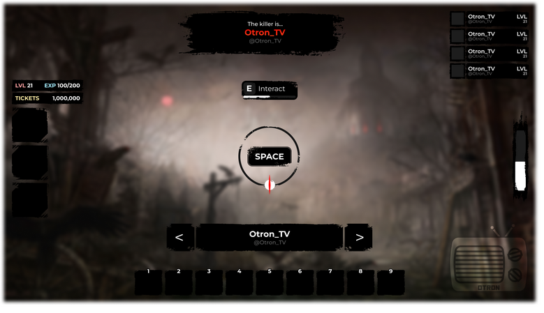 Horror Game HUD
